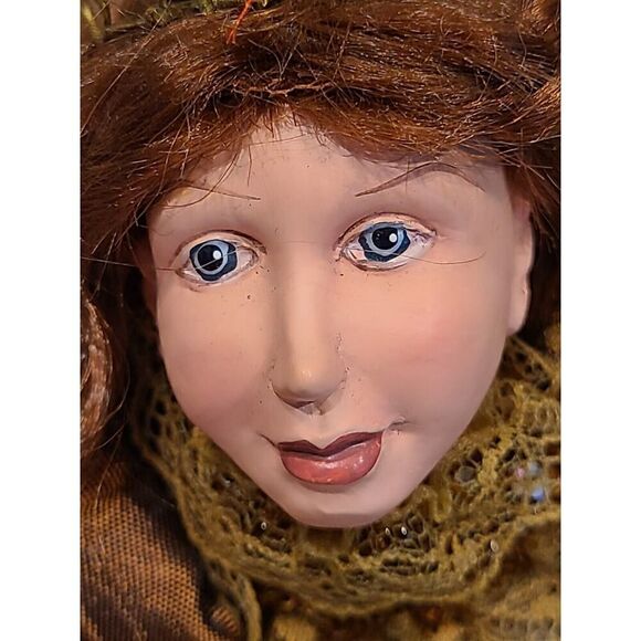 Vintage Fairy Pixie Elf Doll W Wings Shelf Sitter Figurine 8" Collectible Décor - Picture 14 of 15